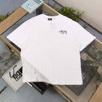 上新 款号 Bm192 高版本 2025新款Stussy斯图西乐器萨克斯图案Logo字母印花休闲情侣宽松短袖T恤 经典永远不会过时 人手必备款 260G纯棉精梳