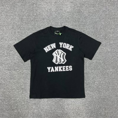 Xx017 Mlb大标字母Ny印花图案 Zp开版 260克克重纯棉面料 情侣款：S Xxl 绿色 黑色 浅灰