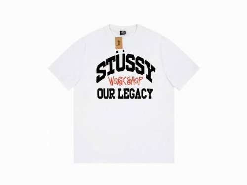 款号Hn788 高品质版本，区别通货 Stussy X Our Legacy 联名款 Fw24 Work Shop Collegiate Tee Pigment