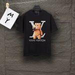 110 款号：A93 Louis Vuitton/Lv 路易威登 2025最新款短袖T恤，绝对的顶级爆款，原版一比一面料，胸前Logo更显得不凡跟高档，大气，简