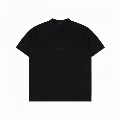 prada普拉达 基础款 胸章立体刺绣短袖 尺码Xs-Xl