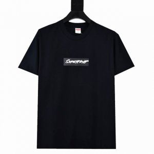 s190P70 灭世纵横 Supreme 24Ss Futura 未来标语 Box Logo 短袖T恤 拒绝看图做货 拒绝拿错误版本对比 采用圆筒无缝工艺（原版