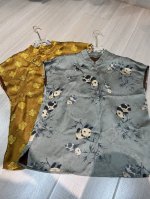 现货两色百分百人丝香云纱S～Xl