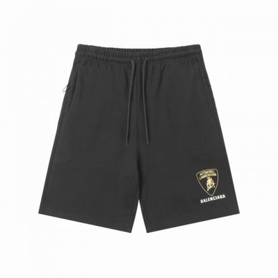627# 新款 独家高品质巴黎Balenciaga Adidas运动短裤 中重抓绒运动短裤 中重抓绒400克 宽松剪裁 中腰 松紧腰围 前2个暗拉链插袋 后一个
