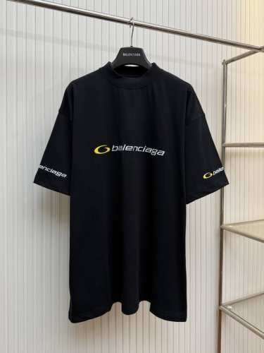 bal 巴黎25Ss循环系列字母刺绣短袖T恤 Size：1 2 3