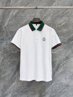 古奇 2025Ss夏季新款字母Logo男士翻领polo衫 经典商务男款 高端男装的天花板级别的商务男款 简约时尚大气不失优雅 单穿内搭体面过人 品质控 细节控的