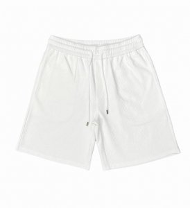 fendi 25春夏新款 毛巾提花Logo短裤，原版定织定染毛巾提花面料，专门定制Logo五金装饰，对版开发，纹理立体清晰，横机衫脚工艺，定制字母标识纽扣，细节