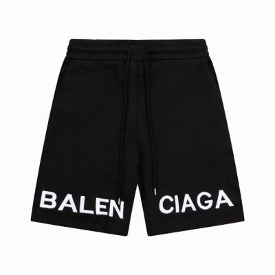 balenciaga 巴黎世家 25Ss 字母刺绣短裤 采用32S380G双纱精梳纯棉面料制成，厚实感十足，环保硫化染色，无尘烧毛加食毛工艺，确保布面清晰上身无