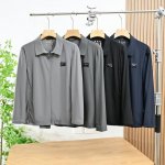 上新 米 款号 81188# emporio Armani阿玛尼2025夏季新款休闲单西外套 暗花纹微弹冰丝面料 老鹰小徽标装饰 商务休闲通勤首选 empori