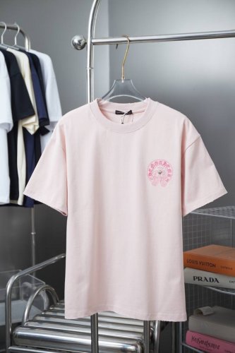 Ch*Ome Hearte 25Ss早春新款 贴布绣克罗心十字架短袖 轻奢主义 男女日常通勤穿搭必备单品 正确版本 欢迎对比 详细特征 320克100% 纯棉双