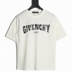 Givenchy 纪梵希 25Ss 破损字母短袖T恤 面料采用定制240G 26支特滑双股精棉平纹高密无尘全棉布料。前幅高密度加厚，走线平整，代工品质，全套定制