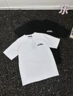 纯原臻品 顶级原版复刻 - 路易威登男女同款后背激光烧花贴布绣短袖 户外运动休闲透气2025春夏最新宽松休闲时尚百搭纯棉T恤 - 想要在人群中轻松脱颖而出，一件