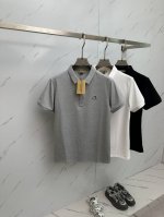 burb 最新最顶级版本Polo衫短袖，最顶级的品质.玉蚕丝 顶级制作工艺进口面料，专柜款独特设计，采用进口高端订制进口手感一流！！码数：M 4Xl