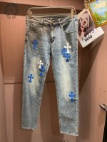 克罗心 2025Ss新款牛仔裤，定制全套五金，全新品牌设计工艺，做工精细，细节完美，高版本 码数：28-38 无35.37