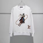 白色M。L。 Xl 新款上新L家圆领卫衣 Logo标识精致升级.原版面料 官方同款 圆领卫衣 手感非常舒服 最新砖柜同步 时尚又个性 超级百搭好看的 男女都非常