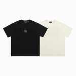 fog. #F18 复线Essentials 第七季Fg植绒短袖T 颜色：黑色 水泥灰 尺码：S-Xl