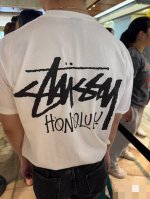 1162款斯图西Stussy夏威夷限定款高品质短袖，260克双纱面料，现货可报，宽松版型，最大穿到220斤都行，码数Mlxlxxl，颜色：黑色，白色，藏青色，灰