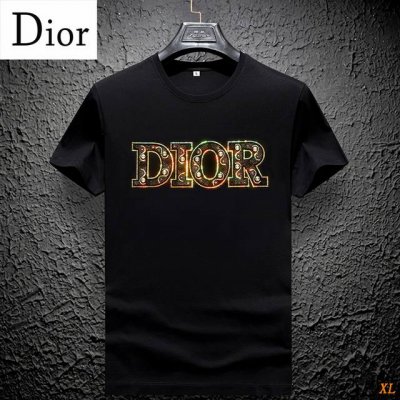 迪奥Dior 独家实拍上新夏季高品质潮牌高品质重工烫钻短袖T恤冰丝冰丝短袖 本季主打 货源充足 放心主推 高端品质 经典设计 做工出色 经典百搭 上身效果极佳