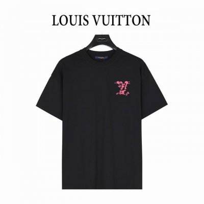 louis Vuitton 路易威登 25Ss 云朵波点压胶印花短袖T恤 购入原版开模打造 全套定制辅料 所有细节完美还原 定织定染260G纯棉双纱紧密棉面料