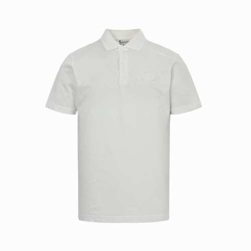 burberry 巴宝莉 25Ss 麦穗战马刺绣polo短袖 选用珠地网眼布棉质面料打造 运用双罗纹针织工艺形成凹凸交替的蜂巢状立体纹理 表面分布细密的网眼结构