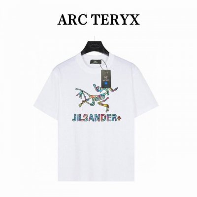 arc 鸟 家彩绘 短袖T恤 款号:Szn03 白色 240克重磅小落肩100%棉T恤 Os版型 宽松有型好搭配 采用精梳紧密赛络工艺 面料更耐磨 袖口以及下摆