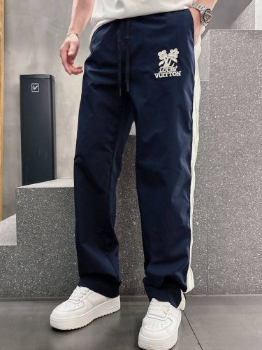 lv 驴家 2025 春夏新款 时尚休闲裤 上身舒适透气 颜色: 蓝 黑 码数:M-3Xl