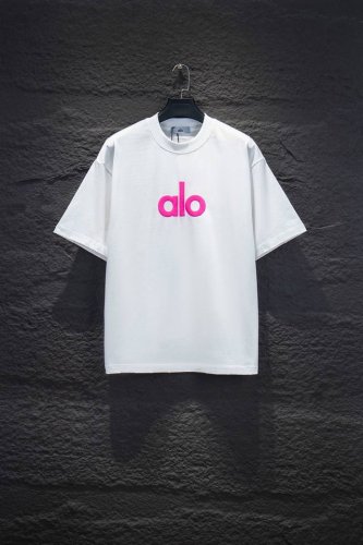 款号:2204# Alo 25Ss Yb定织定染面料、颜色 印花、版型 辅料 面料采用进口机器织造而成，布面纹路的独特性创造出完美的成衣效果 面料采用净布260