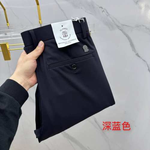 BC 2025春夏新品休闲裤西裤，官网同步发售，裤身工艺设计，进口客供辅料、面料定制，代工厂出品免检！每个细节做到极致，原版五金配件，潮范十足、上身有型帅气，潮