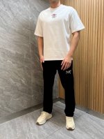 P180Charlie 香奈儿 2025春夏新品 三标齐全 圆领纯棉短袖T恤 好货不用过多介绍 看细节 专柜码数：M-Xxxl 175 140建议L ，