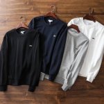 毛圈款 春秋新款Lacoste法国鳄鱼经典刺绣Logo男女款圆领毛圈卫衣。绝对墙裂推荐！经典刺绣鳄鱼小Logo非常简约大气，适合年龄跨度非常大，不管单穿还是内搭