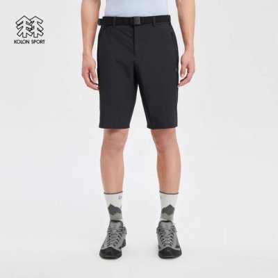 可隆Kolon Sport软壳短裤夏日户外全能装备 解锁无拘运动体验 原单代工厂p大货剩余 特供辅料面料 尺码不同腰带长度不同 每一条腰带都是提花Logo 不是