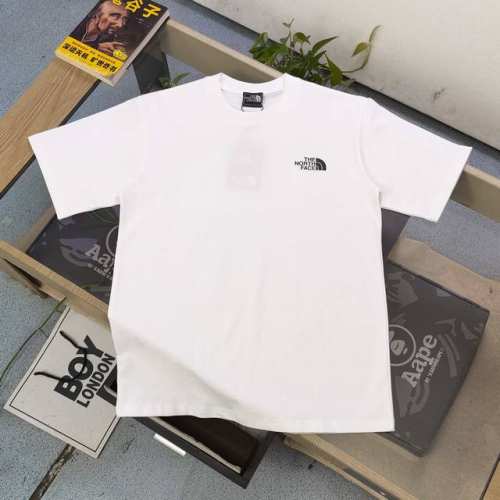 上新 款号：Dg25640 2025新款The North Face北面Tnf小人物图案Logo字母印花休闲情侣短袖T恤，经典图案设计，朋克不羁！！采用250G