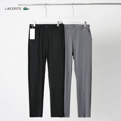 25夏季薄款新款！独家爆款！Lacoste 法国鳄鱼男士休闲功能性长裤西裤 高弹力 严选好货！专柜同步！ 男士休闲功能性复合西裤！采用定制速干吸汗高弹力面料！采