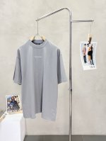 Balenciga巴黎世家独家专供新款原单男士休闲短袖 高端定制 高版本 时尚百搭爆款进口面料 手感超柔软细腻 穿着亲肤舒适 高端精品 代工厂p精细做工 上身非