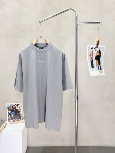 Balenciga巴黎世家独家专供新款原单男士休闲短袖 高端定制 高版本 时尚百搭爆款进口面料 手感超柔软细腻 穿着亲肤舒适 高端精品 代工厂p精细做工 上身非