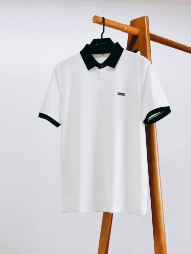 ermenegildo Zegna 杰尼亚 2025Ss春夏新品 休闲翻领polo衫 经典重塑 触手可及 甄选丝光珠地面料打造 肤感如云 胸前饰以浮雕标识装饰