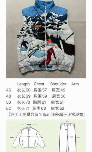 Lv滑雪羽绒背心马甲