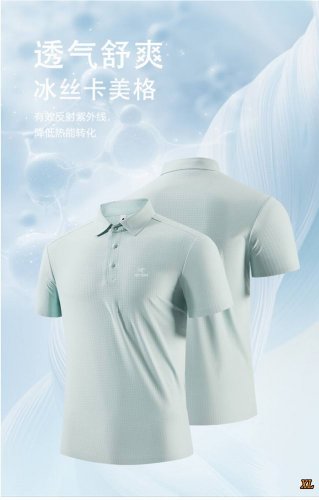 Arc’Teryx始祖鸟 独家实拍上新夏季高品质高级感无痕冰丝弹力polo衫夏季短袖纯色T恤衫透气速干上衣冰丝速干短袖，本季主打，货源充足，放心主推，高端品质，