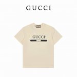 170 Gucci古驰 24Ss腰带互扣圆领短袖 选用客供定制针织100%纯棉面打造,面料手感细腻，厚实有质感的纯棉布 高密度的机织工艺，如棉絮般柔紧致舒适 有