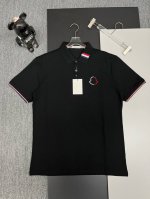 Moncler 蒙口 字母Logo刺绣新款polo衫 原版面料 官方同款 采用210克丝光珠地棉，定制 同缸染面料 手感非常舒服爽滑 版型挺阔有型 一线品牌代工