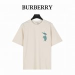 burberry 巴宝莉 25Ss 战马徽标拼色发泡印花短袖T恤 对色定染棉质面料、战马拼色发泡印花图案、全套辅料配备！ 选用260G平织棉质面料打造+2X2配
