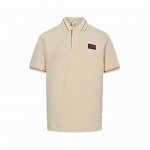 burberry 巴宝莉 25Ss 胸口方标字母Polo短袖 衣领为双系统提花定织扁机制成，有弹性，不变形，衣服全部原生布捆边，前胸双层面筒，无明线，无散口，袖