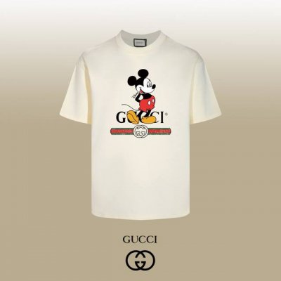 顶级代工品质 Gucci~古驰 24Ss 经典T恤短袖 不需要所谓烂大街的华丽文案 主打品质 面料经过2次高温缩水固色 不变形不缩水不起球 -正确Os版型 不省