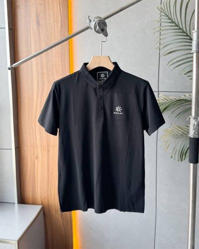 Kailas 凯乐石 男士夏季运动防晒透气短袖polo衫。 采用Toyobo质感珠地面料制成的短袖polo衫。 触感轻质挺括，舒爽透气。 吸湿速干，Upf70+