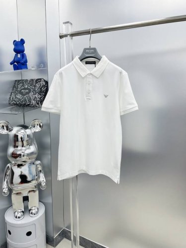 Arma 阿玛尼 25Ss新款春夏Logo徽标刺绣短袖翻领T恤polo K 经典商务男款，高端男装的天花板级别的商务男款！简约时尚大气不失优雅，单穿内搭体面过人