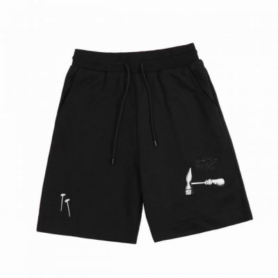 路易威登 Louis Vuitton 夏季新品，剪刀锤子工具刺绣休闲短裤，360克纯棉毛线圈面料，透气舒适度高，细节无可挑剔，品牌设计理念，体现高品质。手感细腻