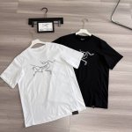 Arc'teryx 始祖鸟独家高品质专柜同款两色大标志夏季新款无敌单品两色经典大Logo新品圆领舒适纯棉舒适百搭短袖T恤 市场最高版本独家发布 高品质自留款 可