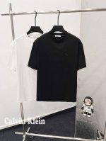 款F Ck90 calvin Kleinck 男女情侣休闲圆领短袖T恤 印花+刺绣一体的工艺 成本增加耗时耗力 280G高克重莱卡面料质感非常细腻 手感柔软平滑
