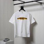 Louis Vuitton 路易威登 25Ss 胶带Logo立体压胶短袖T恤 面料采用260克重精梳棉 定制32支1*1螺纹 成衣两遍水洗处理 面料舒适亲肤无异