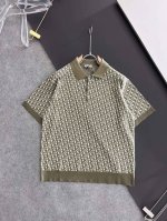 Cd品质元单、Oblique 提花棉质短袖T恤polo衫 原版购入开发生产历时一个半月出货 Cd经典时髦字母风潮,凝聚独特技艺与灵巧的创意.简约而不失精炼风范